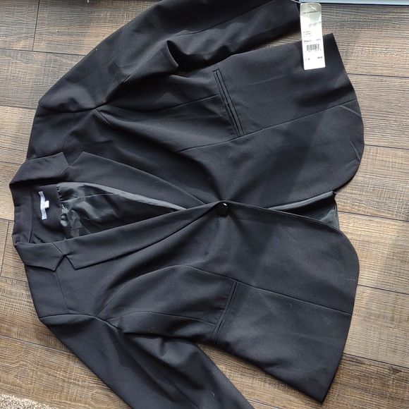 NY Collection Jackets & Coats Nwt Ny Collection Woman Black Blazer Size 22 Poshmark